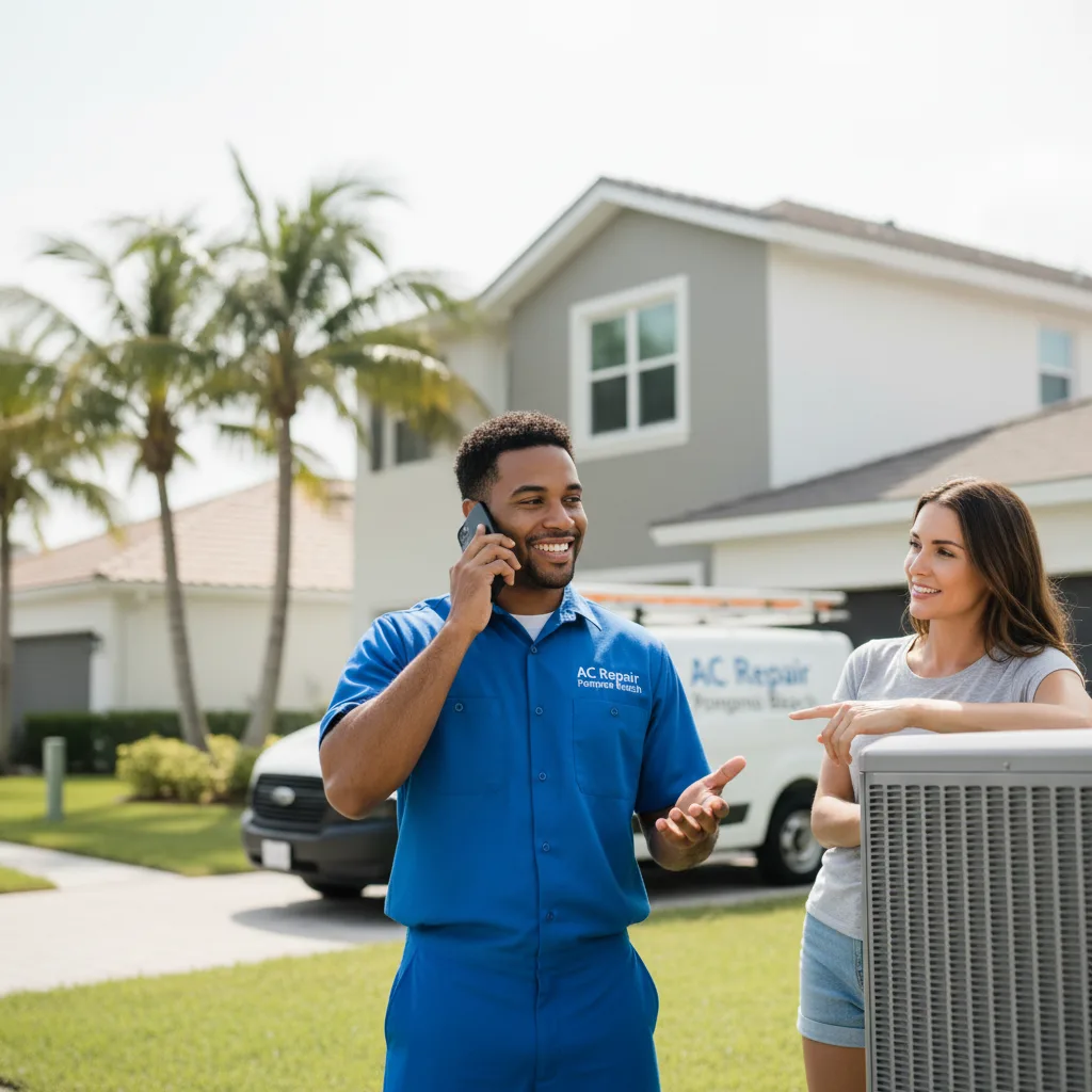 AC Repair Pompano Beach customer support in Edgemont